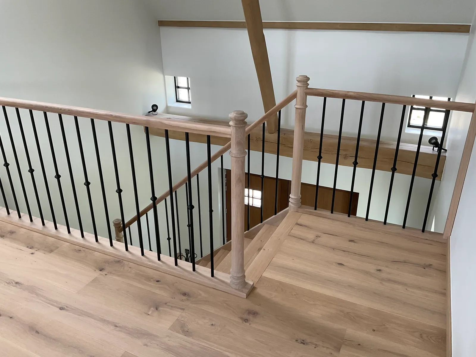 Escalier sur mesure – réalisation Parrein Bouden à Ypres