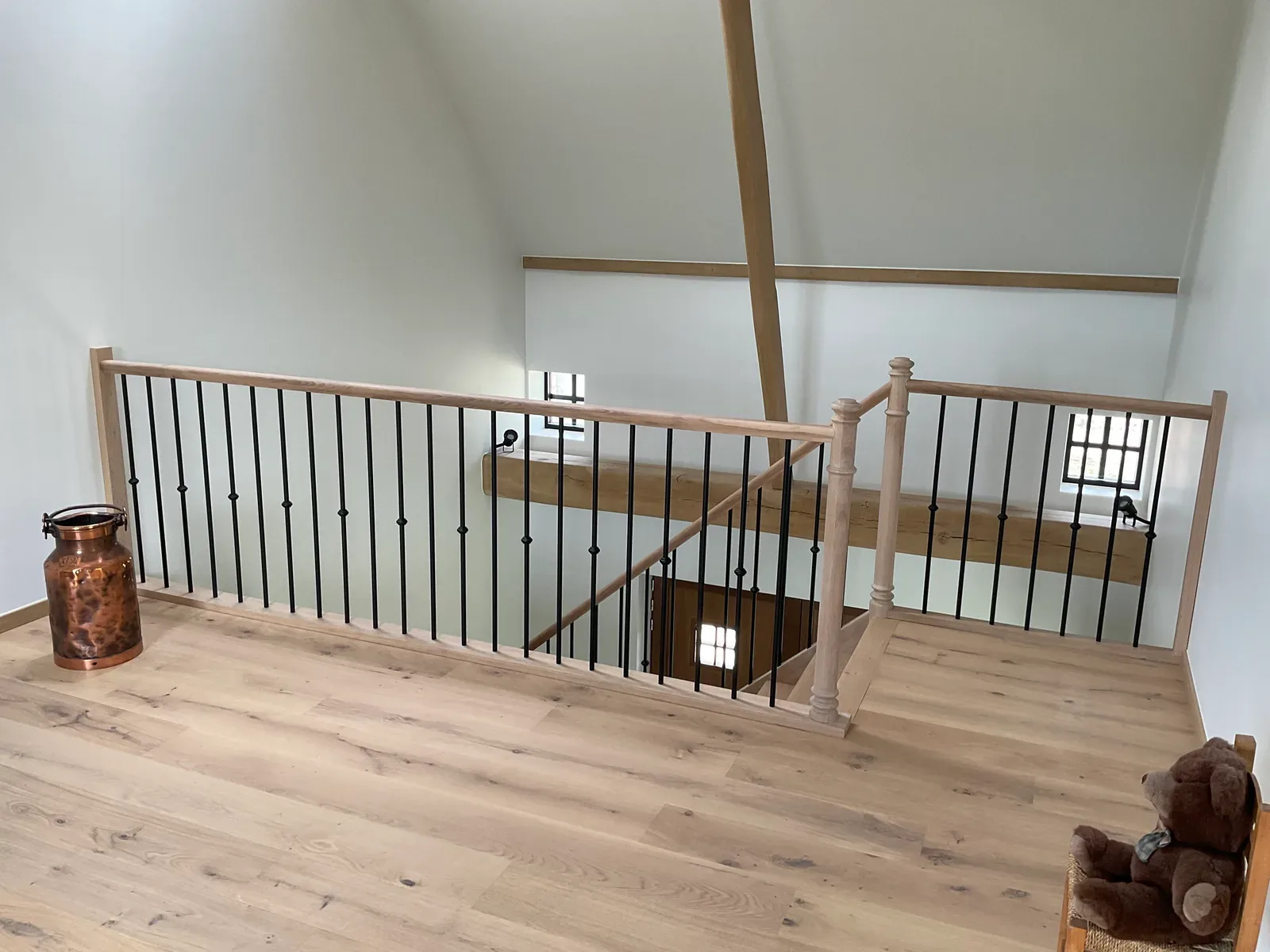 Escalier sur mesure – réalisation Parrein Bouden à Ypres
