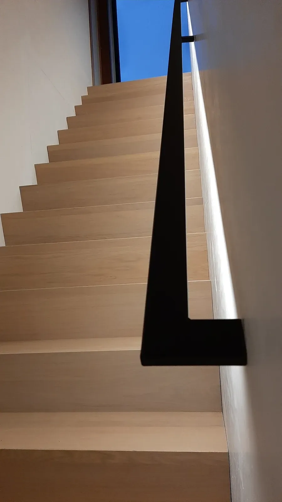 Escalier sur mesure – réalisation Parrein Bouden à Ypres